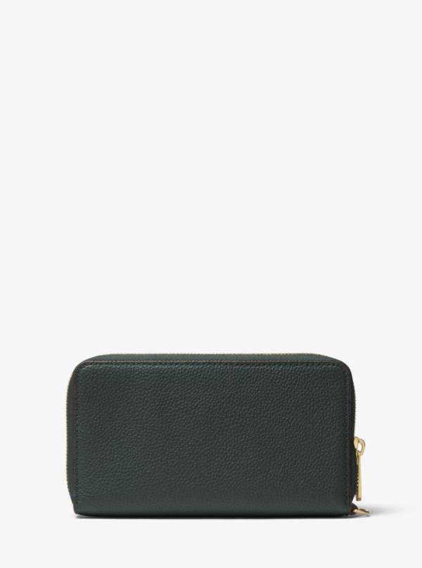 Damske Penazenky Michael Kors Large Leather Smartphone Wristlet Tmavo Olivovo Zelená - Doplnky Michael Kors Vypredaj | UTSOY-9167